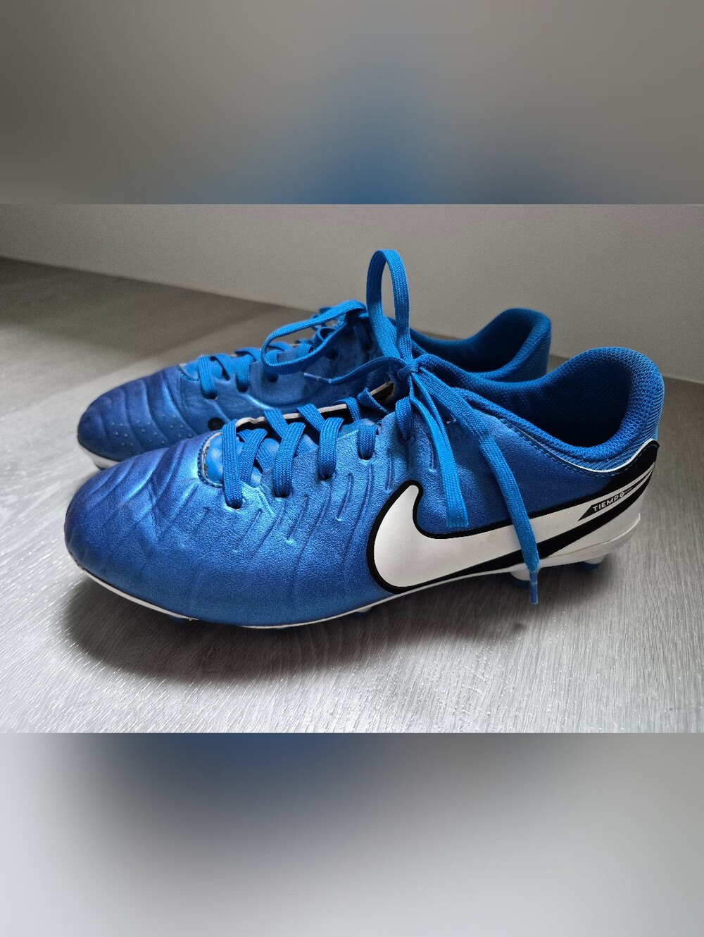 Nike Tiempo Legend 10 Academy Multi-Ground Football Boot Soccer Cleat Sz 6Y